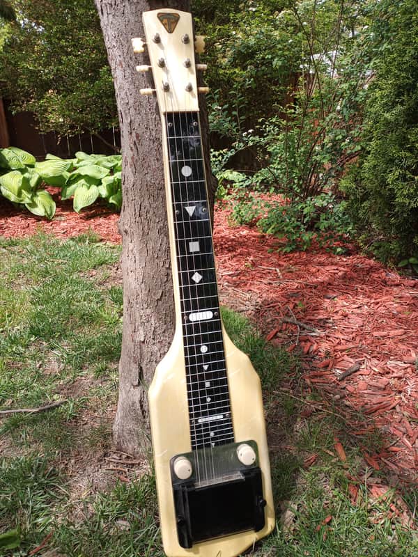 1950s McKinney Supro Lapsteel Steel Guitar Valco National image 1