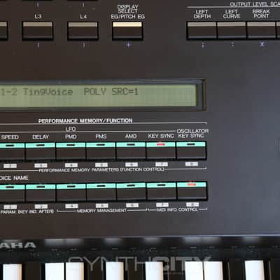 Original Yamaha DX1 with Hypersynth Upgrade 1980s imagen 11