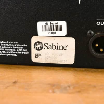 Sabine Power-Q ADF-4000 Processor CG01XU7 image 10