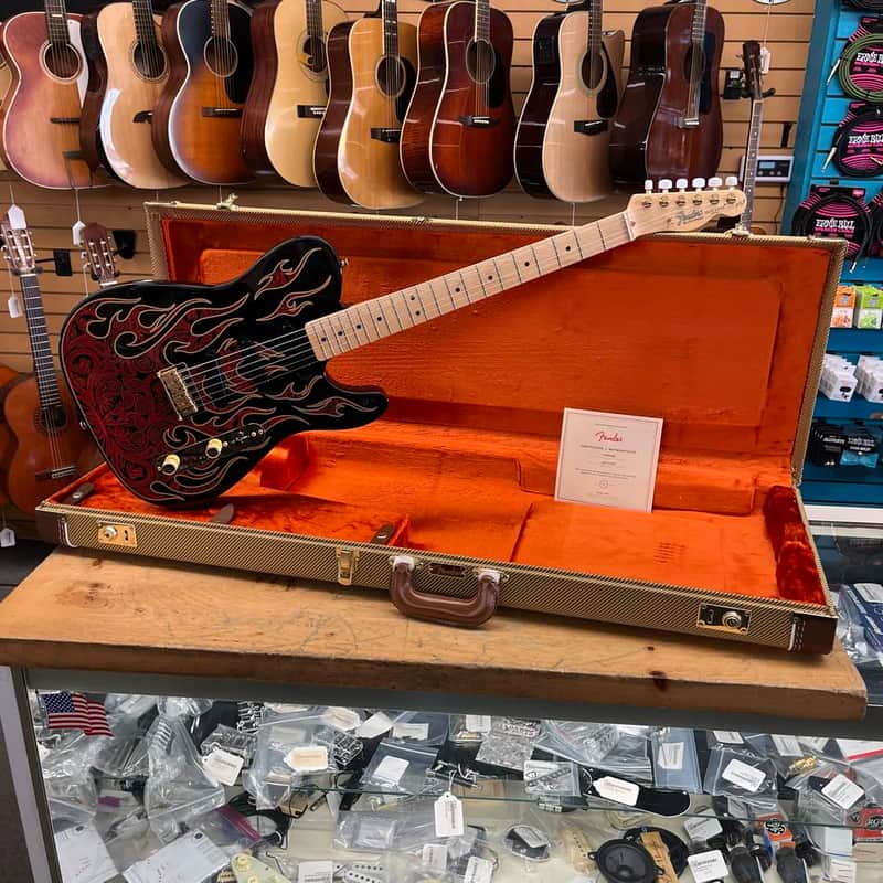 Fender James Burton Telecaster Electric Guitar w/Case