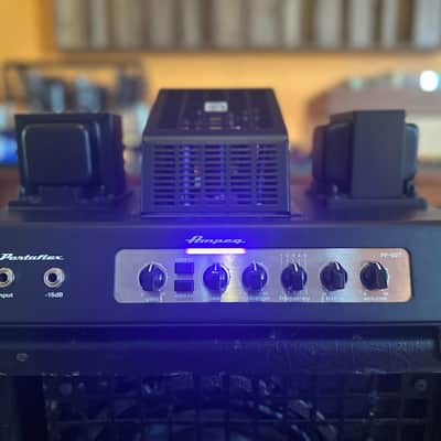 Ampeg PF-50T Portaflex 50-Watt Tube Bass Amp Head | Reverb