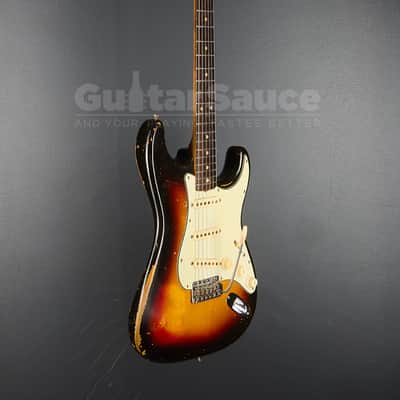 Fender Stratocaster Sunburst Original Vintage 1962 - Sunburst (COD 2181VG) image 8
