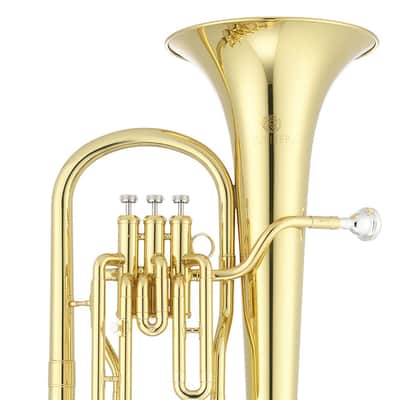 Jupiter JBR700 700 Series Student Bb Baritone Horn - Clear Lacquer image 2