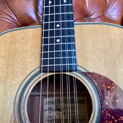 Alvarez DY 58 9 string Yairi Acoustic/Electric 1979 - Natural Wood image 6
