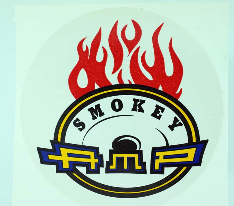 Smokey Amps Zinky Authentic Vinyl Sticker Decal Logo image 1