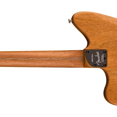 Fender American Acoustasonic® Jazzmaster® All-Mahogany, Ebony Fingerboard, Bourbon Burst image 3