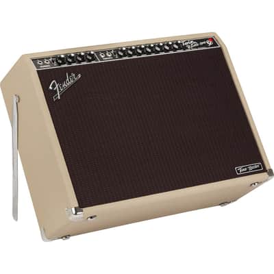 Fender Tone Master Twin Reverb 2x12" 85 Watt Solid State Guitar Combo Amplifier - Blonde image 5