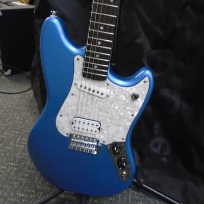 Squier by Fender Cyclone Sonic Blue electric guitar | Reverb