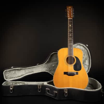 1979 Morris B-50 - Natural | Vintage Japan Post Lawsuit D-41 Dreadnought 12-String Acoustic Guitar 3-Piece Back Jacaranda | Case image 1