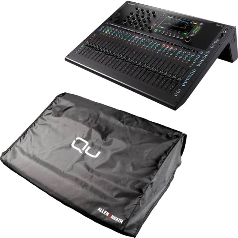 Allen & Heath QU-6 Digitalmischpult + Allen & Heath Qu-6 Dust Cover Schutzhülle image 1