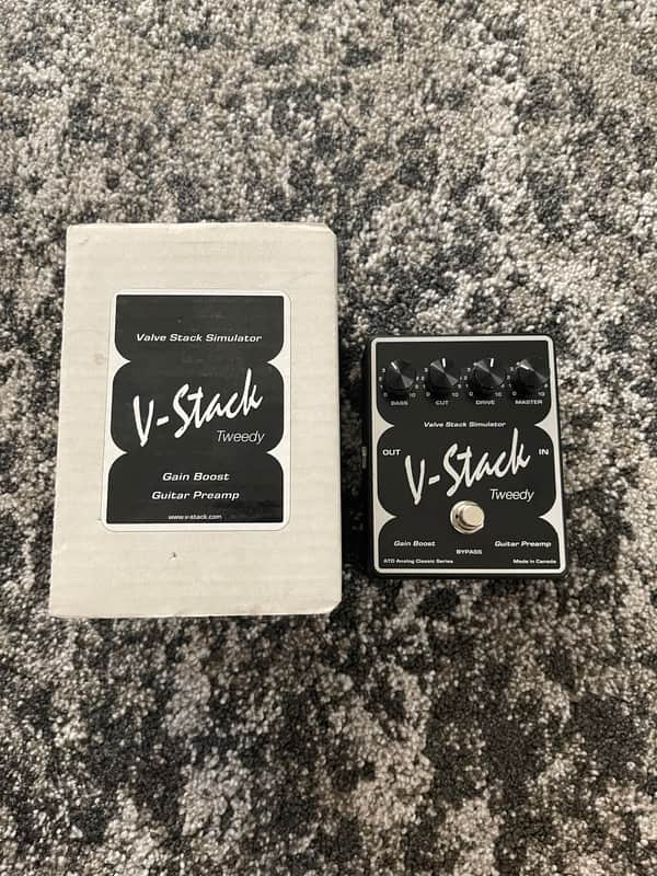 V-Stack Tweedy ATD Analog Classic Series Preamp Overdrive Guitar Effect Pedal image 1