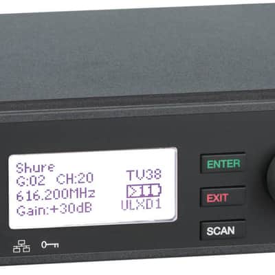 Shure ULXD4 Digital Wireless Microphone Receiver, V50 Band image 1