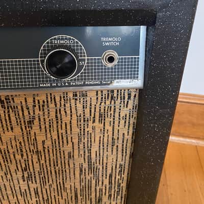 Marvel Multivox / Premier vintage tube amp Model 45 1960’s - Black Fleck image 2