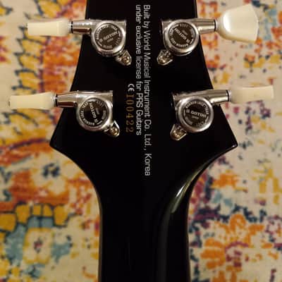 PRS SE Custom 22 Semi-hollow Soapbar 2004 Emerald Green Flame-Top image 8