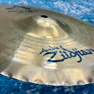 22 YEARS OLD SUPER CLEAN 12" Zildjian A Custom MASTERSOUND Hihats 750g 980g image 7
