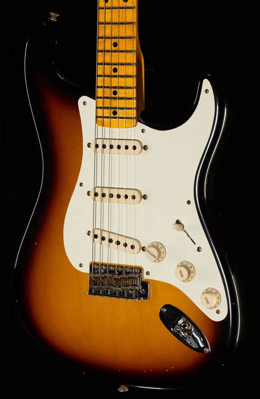 Fender Custom Shop Willcutt True '57 Stratocaster Journeyman Relic 2-Tone Sunburst 65 C (547) image 1