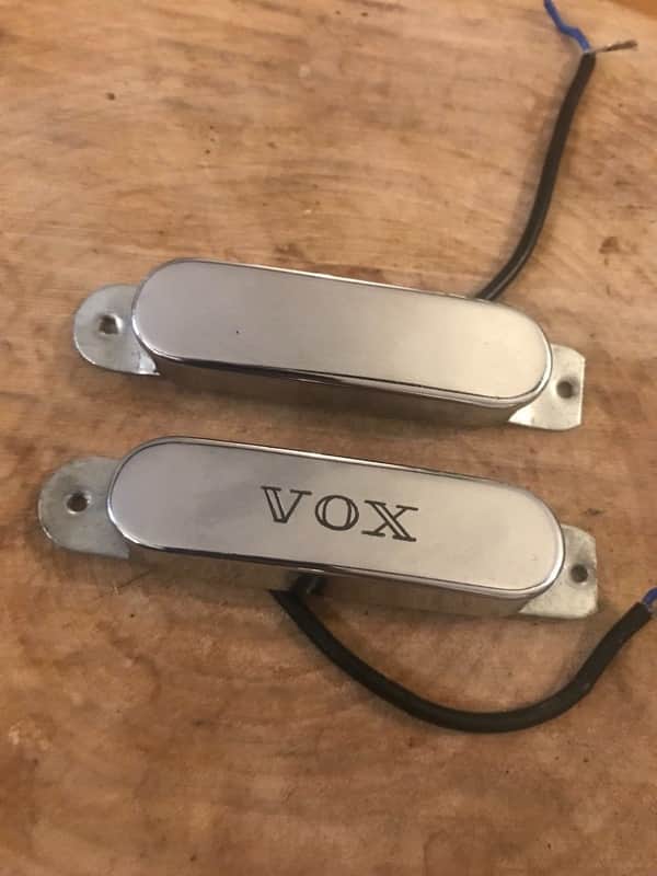 Vintage 60's-era VOX V1 Single Coil Pickups Set for Guitar & Bass, Ace/Phantom/Clubman1960's JMI image 1