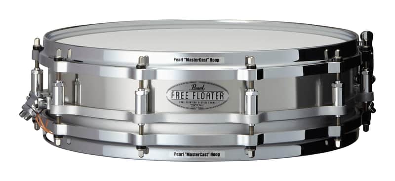 Pearl Free Floater 14x3.5" Stainless Steel Shell Piccolo Snare Drum | Floating | NEW | Worldwide Ship | Authorized Dealer image 1