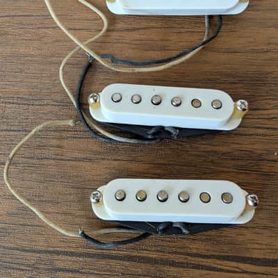 3x Fender USA Stratocaster Strat Single Coil Pickups image 1