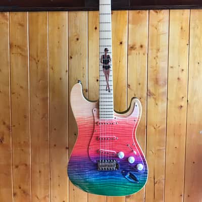 AIO Electric Guitar Stratocaster - Maple Fingerboard *Summer Special Edition image 2