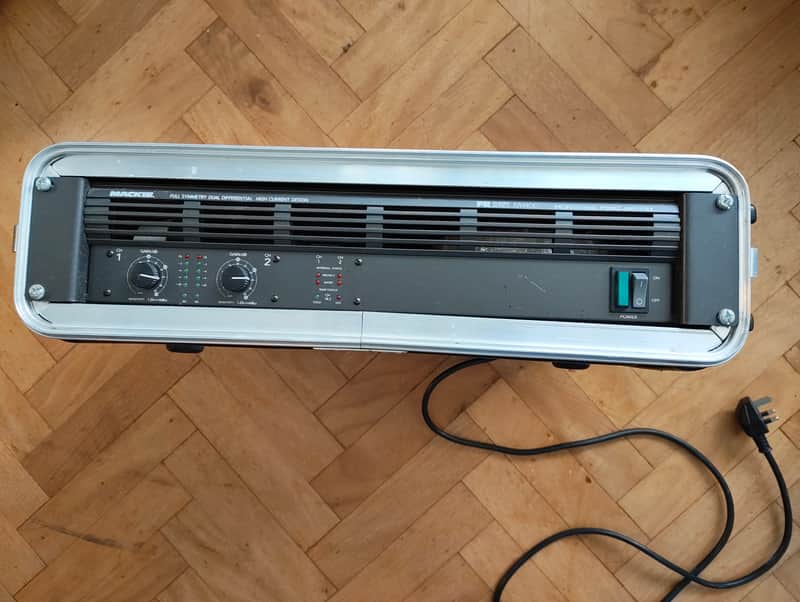 Mackie M1400i FR Series 2-Channel Power Amplifier 2000 - 2005 - Dark Gray image 1