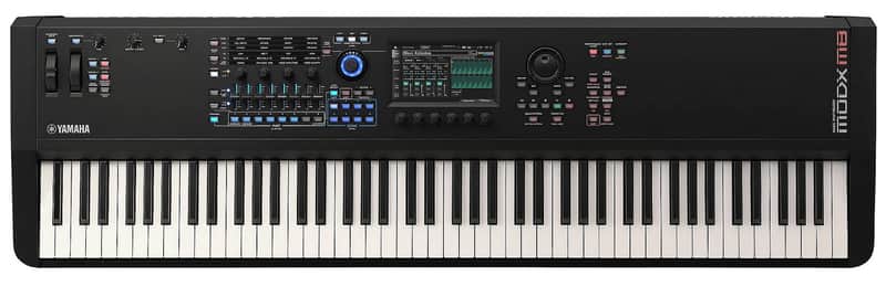 Yamaha MODX M8 88-Key 16-Voice Synthesizer 2025 - Present - Black image 1