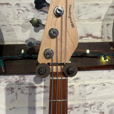Sadowsky MetroExpress Hybrid P/J Bass with Pau Ferro Fretboard 2023 - Present - Solid Black image 3
