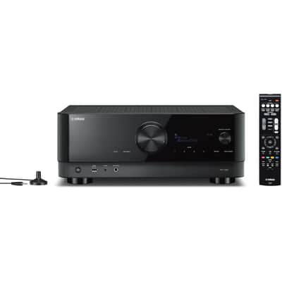 Yamaha RX-V6A 7.2-Channel AV Receiver with 8K HDMI and MusicCast, Bundled with RCA, HDMI, 16 AWG Speaker Wire Cables image 2