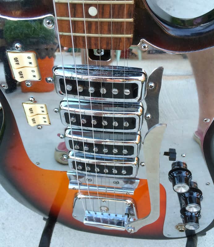 Vintage 60's Teisco ET-440 Style 4 Pickup Japanese Guitar | Reverb
