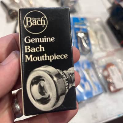 Bach 33610 French Horn Mouthpiece - 10 Cup 2010s - Silver-Plated image 1