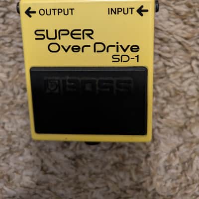 Boss SD-1 with Modest Mike’s Sparkle Mod Solid Condition image 2