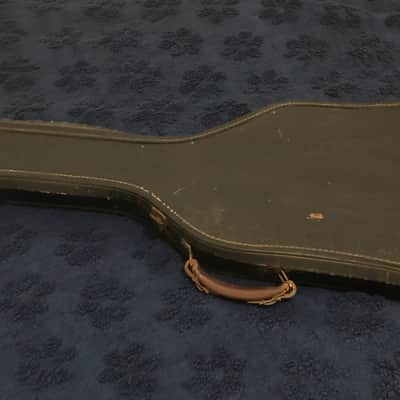 Teisco Kawai Tuxedo Bass Guitar - Short Scale - Vintage Chipboard Bass Case - 1968 image 13