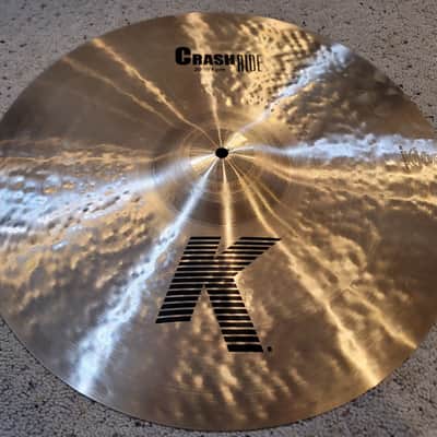 π₯ Zildjian 20" K Crash Ride β Medium Thin Dark Dual-Purpose Crash/Ride β’ Unplayed image 1