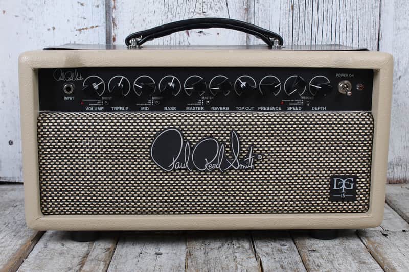 PRS DGT 15 David Grissom Guitar Amplifier Head 15 Watt Amp Head with Footswitch image 1