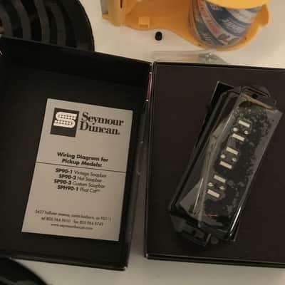 Seymour Duncan Staple Bridge & Antiquity Neck Dog Ear P-90 Set image 8
