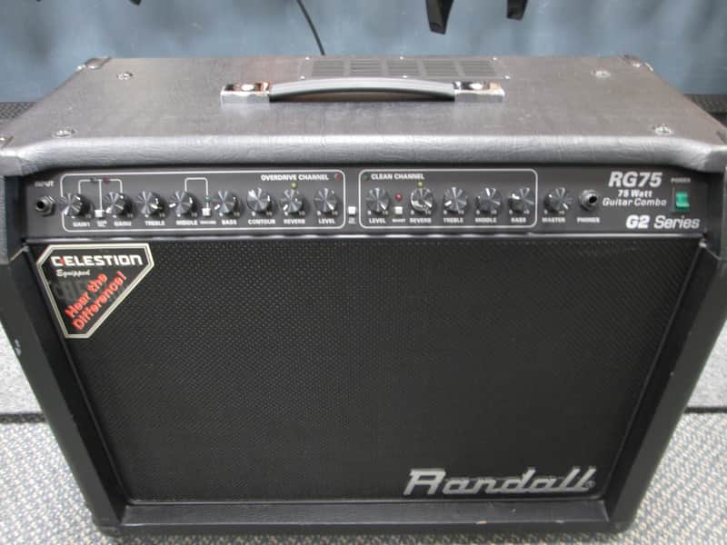 Randall RG75 G2 2-Channel 75-Watt 1x12" Guitar Combo image 2