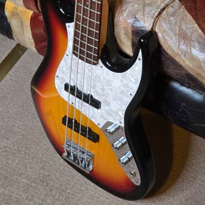 ESP Jazz Bass J-Four Sunburst Ex-Artist Studio Pro Bass Guitar MIJ Japan image 17