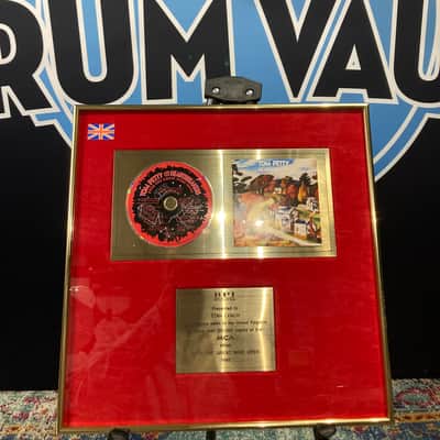 Stan Lynch Tom Petty and The Heartbreakers, BPI UK, Into The Great Wide Open, Gold Record (#18) image 1