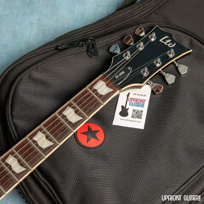 USED ESP LTD EC-256 See Thru Black Cherry Sunburst 2021 Electric Guitar w/Roadrunner Gig Bag image 7