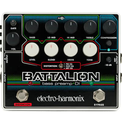 Electro-Harmonix Battalion Bass Preamp + DI  - Authorized Dealer image 2