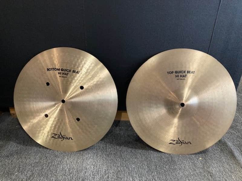 CONSIGNMENT-Zildjian 14" A Quick Beat Hi Hat Cymbals (S. Beyatte) image 1
