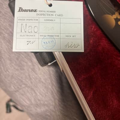 Ibanez JEM77-FP2 Steve Vai Signature 2010 - 2018 - Black Floral Pattern 2 image 2