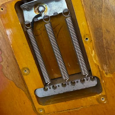 1961 Fender Stratocaster Sunburst - Slab Board. image 10