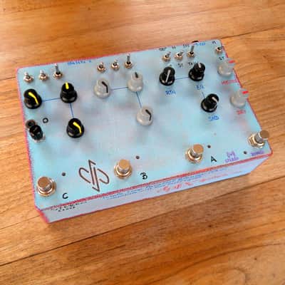 dpFX Pedals - 3-Loop Parallel STEREO Blender / FX Loop switcher [v3.0],  w/ EQ, phase reverse, Tails, headphones-out (OPA167x) image 5