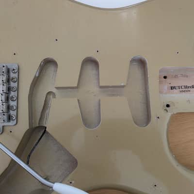 Dutchrelics Stratocaster nitro Body 2014 Shoreline Gold + Vibrato image 2