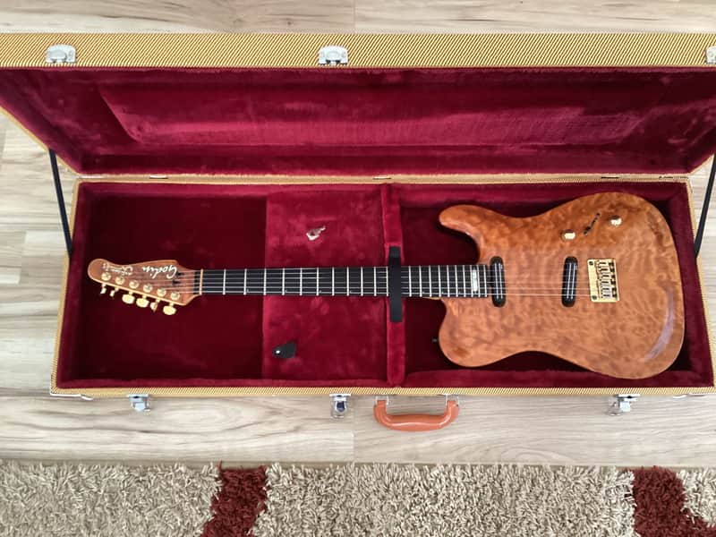 Godin Artisan TC-1 flamed maple top 90s Amberburst image 1