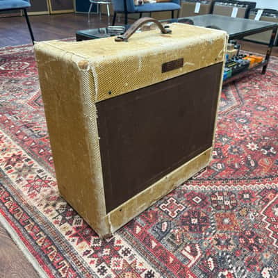 Fender Pro 5C5 Wide Panel 18-Watt 1x15" Guitar Combo 1953 - Tweed image 2