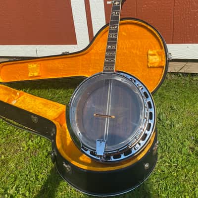 Anjo Top of the line 5 string banjo 1980… ish - Natural image 13