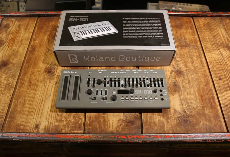 Roland SH-01A Boutique Series Monophonic Synthesizer Module 2017 - Present - Gray image 1