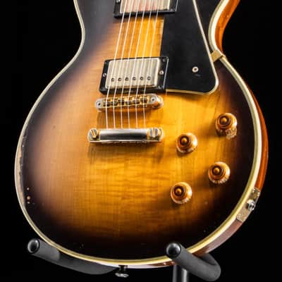 Gibson Les Paul Custom Lite 2014 - Tabacco Sunburst Dax and Company aged image 4